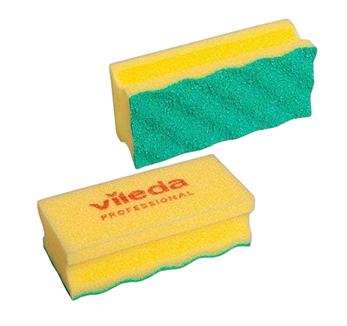Vileda Puractive Scourer Pack of 10 Yellow