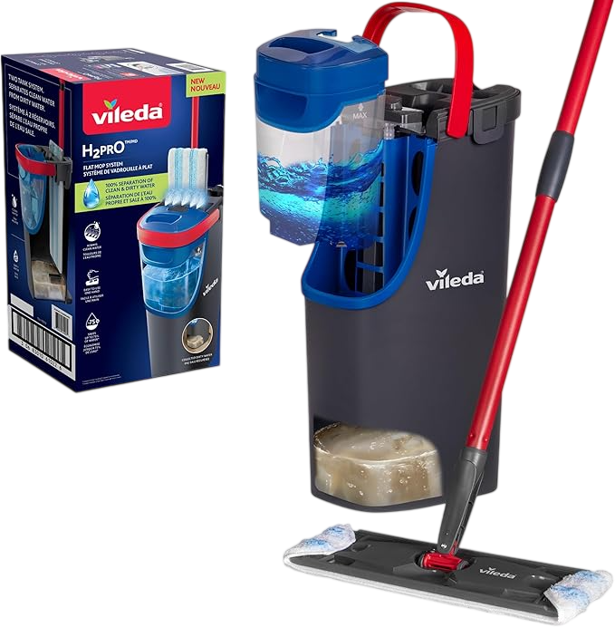 H2prO Flat Mop and Bucket Set